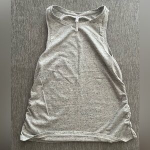 SOMA Gray Sleeveless Cut Out Tank Top